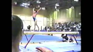 Jaime Hill - 1993 Elite Canada - Compulsory Balance Beam