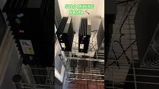Crypto mining Kaspa! #asicminer #crypto #bitcoin #bitcoinminer #cryptocurrency #pow #crypto