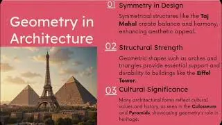 Use of Geometry in architecture and landscape design