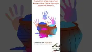 ✅ Holi Safety Tips 🎨  Safe Colors vs Toxic Colors  Avoid Skin & Eye Damage  #safeholi #holi #safety