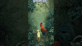 कुत्ता और मुर्गा | Hindi Kahaniya | Moral Stories | Kahani | Baby Hazel Moral Story Kids