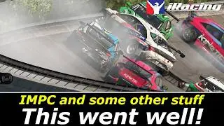TCR on the Monza High Banks! | IMPC | Hyundai Elantra TCR