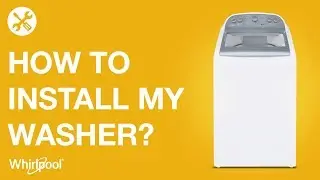 Whirlpool Washers - Installation instructions