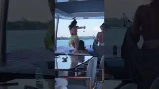 Девушки на яхте #девушки