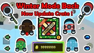 Surviv.io Winter Mode ❄️❄️❄️❄️| New update Crate !!! 🔥🔥🔥🔥
