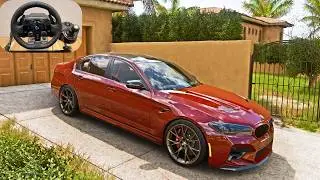 BMW M5 CS - Forza Horizon 5 | Logitech G923 Steering Wheel