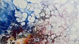 How to Create CELLS using a Torch || Acrylic Pouring