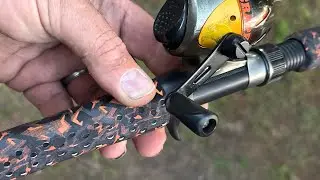Deleting Split grip rod handle using Sniper Skins