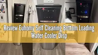 Review Euhomy Self Cleaning Bottom Loading Water Cooler Dispenser, with UV Lights Stainless Steel Wa