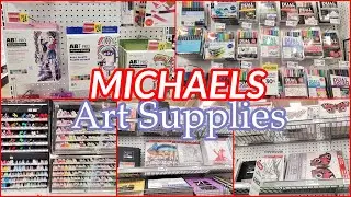 SHOPPING FOR ART SUPPLIES AT MICHAELS ELAH ILLUSTRATION