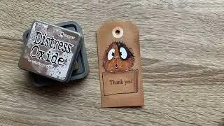 Carla Creaties making a costum tag with my Guinea Pig stamps