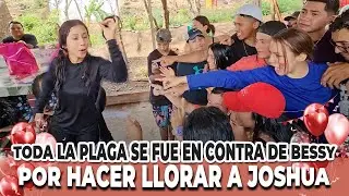 Toda la plaga se puso del lado de Joshua, le cantan esta canción a BESSY  por hacerlo sufrir