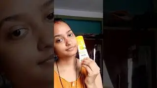 wow skin science sunscreen gel review 💫💛#trending #youtubeshorts #skincareproduct
