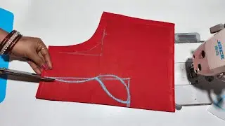 Beautiful Latest Popular Paithani Boat Neck Blouse Design || Cutting And Stitching Blouse Design