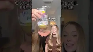 #OGXPartner Pre-Shampoo Wash Day Routine with @ogxbeauty229 Coconut Miracle Oil! #OGXHairOilHacks
