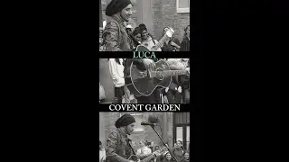 Luca @lucamusicuk busking in Covent Garden London - Mix 3 days shows /Spring 2023❤️🎶🎸
