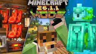 TOP 26+ Minecraft Mods for 26.1.1 (Forge/Fabric) | April 2026 (Client-sided too!)