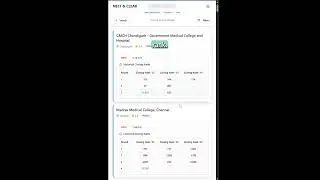 Neet college predictor #neet2025 #neetaspirents #counselling