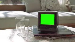 Old TV Green Screen Footage(NO COPYRIGHT)