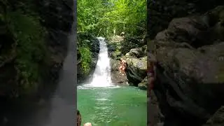 cliff jumping on cedar run trail