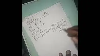Resolution d'un système  d'équation par la méthode d'addition / Maths 3e