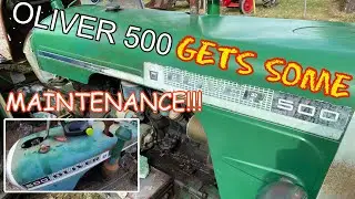 Oliver 500 получает… техническое обслуживание! (David Brown 850)
