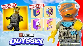 EVERYTHING You NEED TO KNOW About TOMORROW'S UPDATE in LEGO Fortnite Odyssey!