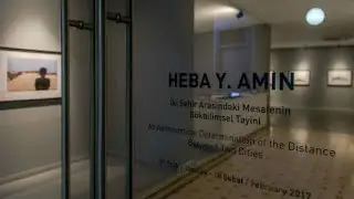 Heba Y. Amin | İki Şehir Arasındaki Mesafenin G&ouml;kbilimsel Tayini | Zilberman Gallery | ARTtv