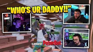 Streamers REACT to Clix & Higgs WIPING PeterBot & Pollo in FNCS DIV 1