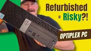 I bought a Refurbished Dell Optiplex 7060 PC on Amazon and WOW (Dad's review!)