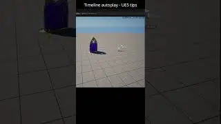 Timeline autoplay #unrealengine5 #tips