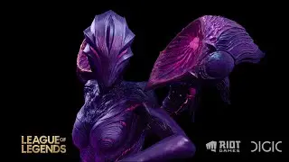 Kaisa's helmet deformation from All That Will Ever Be | Bel'Veth Cinematic Trailer-League of Legends