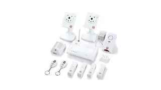 Oplink Wireless Security System and 4 Door Sensors