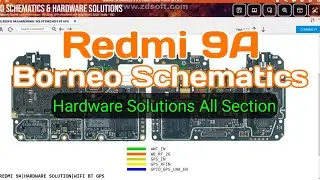redmi 9a hardware solutions | redmi borneo schematics all section