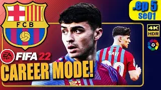 FIFA 22 | Реалистичная сюжетная линия ФК &laquo;Барселона&raquo; &mdash; эпизод 5 ⚽️ Туры 5 и 6 ⚽️