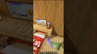 Minecraft Fire Coral Bed🔥 (もういいよ) #minecraft #shorts