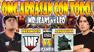 INFAMOUS VS ACATSUKI BO3[GAME 1]MNZ,LEOSTYLE VS MRJEANS,MINI-QUALIFIER SA THE INTERNATIONAL 2023-ESB