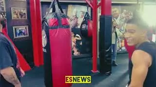 FUTURE SUPERSTAR CHOP CHOP GONZALEZ READY TO SHINE JAN 17 FIGHT HE IS NOW 15-0 ESNEWS BOXING