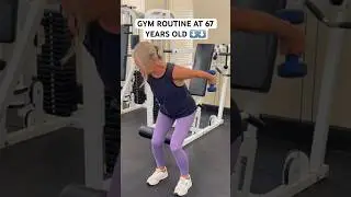67 year old STRONG woman shares her secrets#shorts #workout #trending