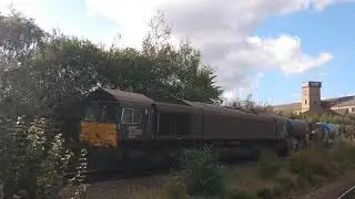 Leaves on the line   Track cleaning train