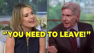 Harrison Ford Kicked Off Today Show After Fiery Confrontation With Savannah Guthrie