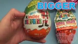 Surprise Eggs Learn Sizes from Smallest to Biggest! Christmas Edition!