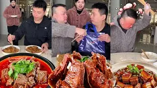 My stingy husband wanted to eat all the food himself, so I made him go hungry.