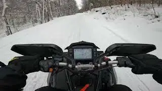 Old forge snowmobiling 1/7/26