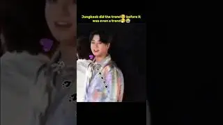 Jungkook did the trend🥺 before it was even a trend🤧😭 #jungkook #taehyung #shorts #iu #youtubeshorts