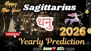 धनु राशि।कैसा रहेगा2026?Sagittarius।Year2026Love।CareerHealth #hindi #love #sagittarius #soul #video