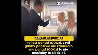 Konrad Berkowicz: Podatki zabierają niepełnosprawnym więcej niż domagają się oni w dodatkach!
