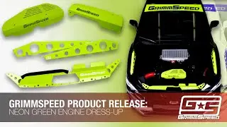 NEW PRODUCT: GrimmSpeed Neon Green Engine Dress-up