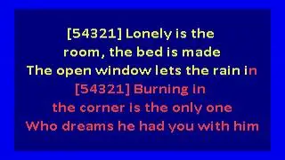 Jeff Buckley -  Lover, You Should've Come Over (karaoke)