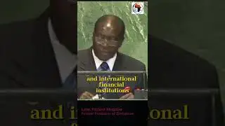 UN & International Financial Institutions Are Skewed Against Africa, Must Be Reformed: Robert Mugabe